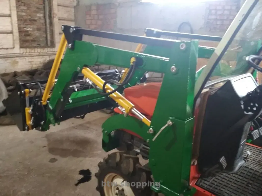 Мінінавантажувач КУН джойстик. Навантажувач на мінітрактор. - btw.shopping