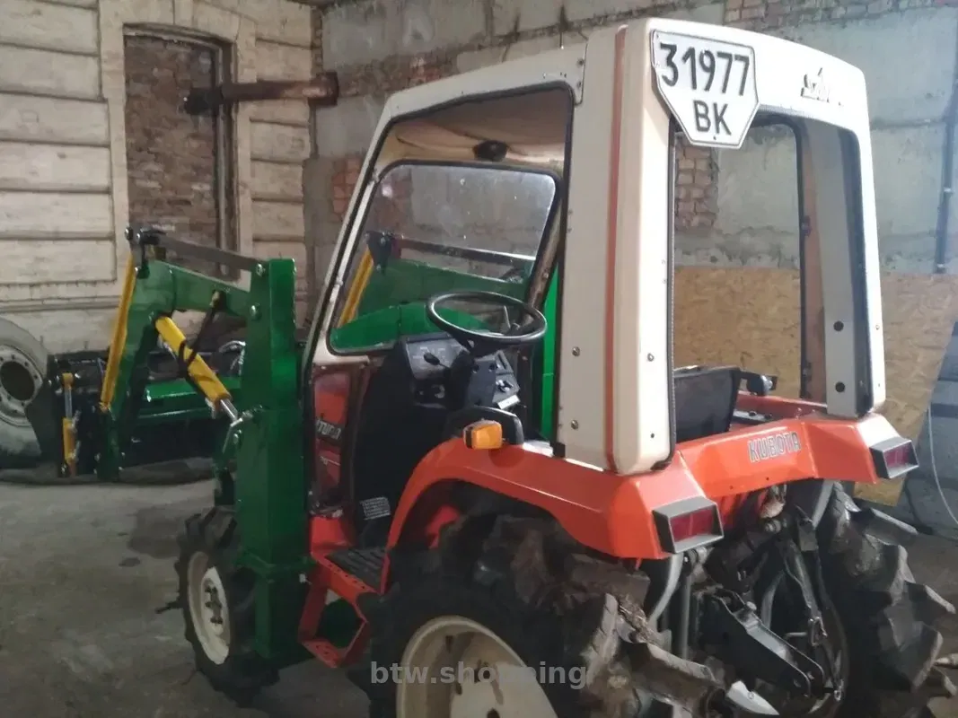 Мінінавантажувач КУН джойстик. Навантажувач на мінітрактор. - btw.shopping