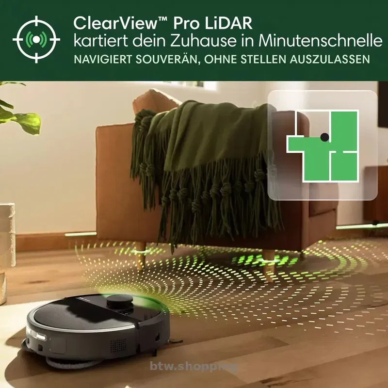 Робот-Пилосос iRobot Roomba Combo 505+ AutoWash dock (Black) - btw.shopping