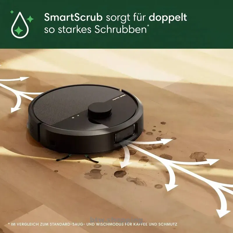 Робот-Пилосос iRobot Roomba Combo 505+ AutoWash dock (Black) - btw.shopping