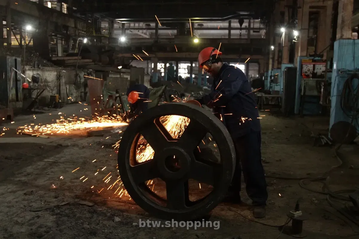 Машинобудівне лиття зі сталі та чавуну - btw.shopping