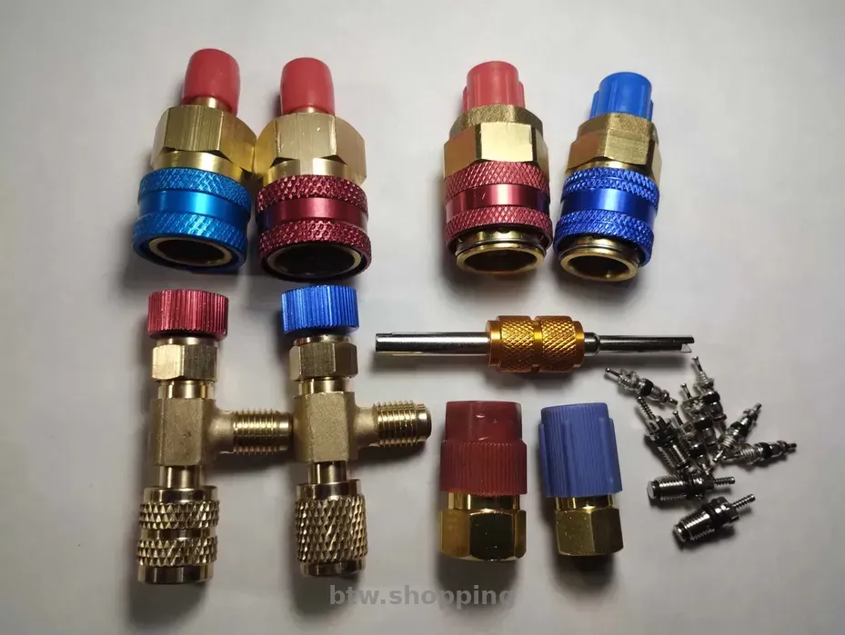 Манометрическая станция цифровая +щупы, краны, коннекторы, шланги - btw.shopping