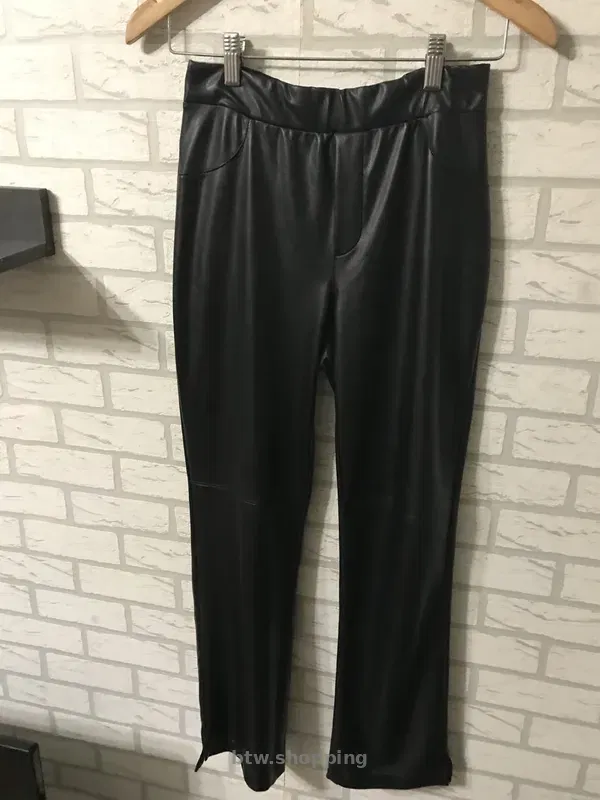 Чёрные брюки/леггинсы женские - btw.shopping