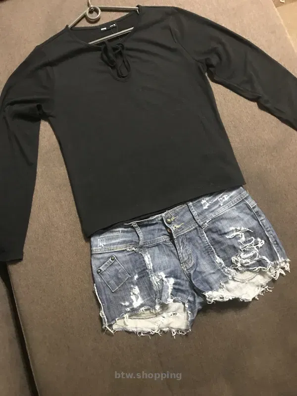 Лонгслив/Шорты женский сексуальный летний комплект - btw.shopping