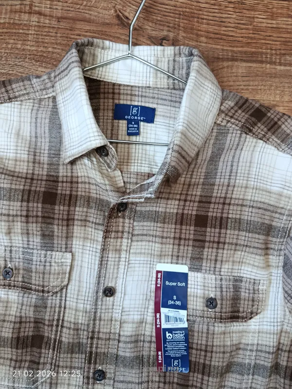 Продам нову сорочку на підлітка George в розмірі S - btw.shopping