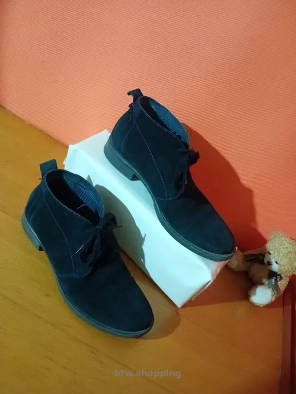 Чоловічі замшеві черевики Lavorazione Artigiana 42 розмір - btw.shopping