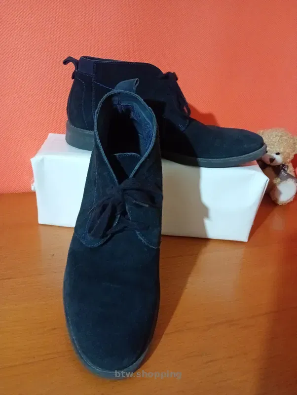 Чоловічі замшеві черевики Lavorazione Artigiana 42 розмір - btw.shopping