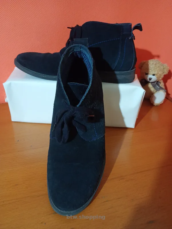 Чоловічі замшеві черевики Lavorazione Artigiana 42 розмір - btw.shopping