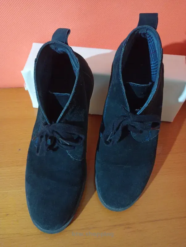 Чоловічі замшеві черевики Lavorazione Artigiana 42 розмір - btw.shopping