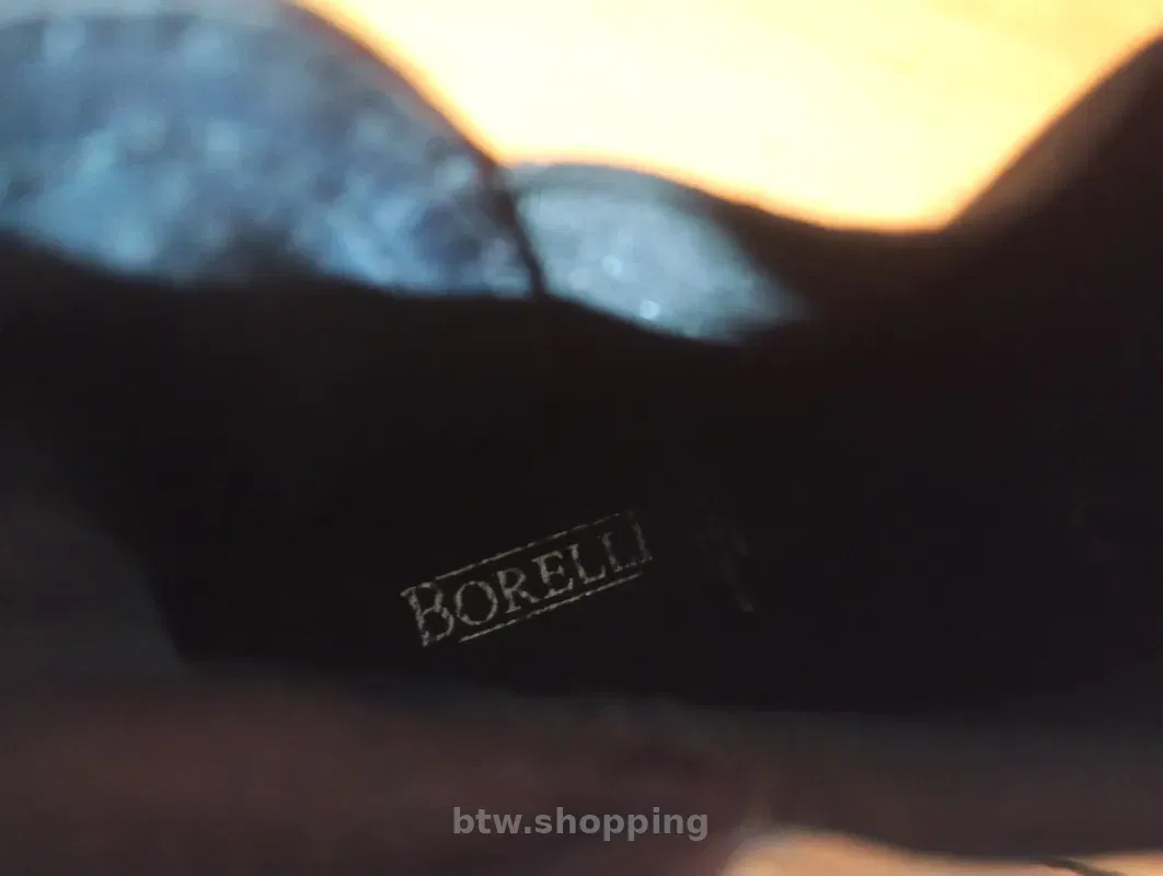 Чоловічі шкіряні черевики Borelli 44 розмір чорні - btw.shopping