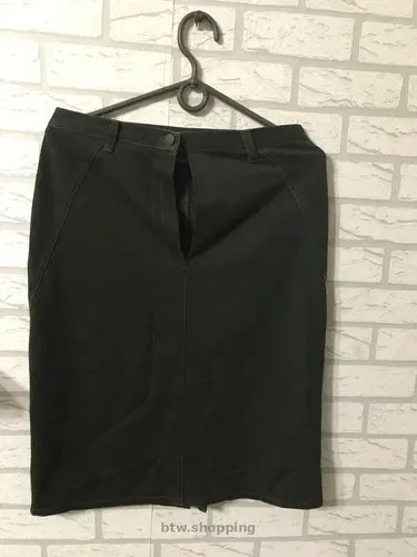 Строгая миди юбка карандаш