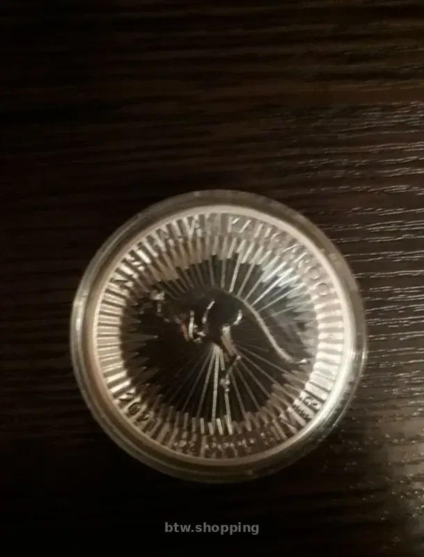 Інвестиційна монета срібний долар Австралія 9999 проба - btw.shopping