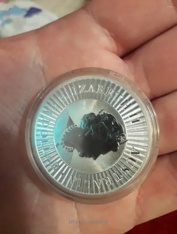 Інвестиційна монета срібний долар Австралія 9999 проба - btw.shopping