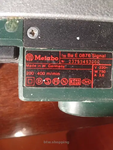 Metabo BA E 0876 Signal belt sander