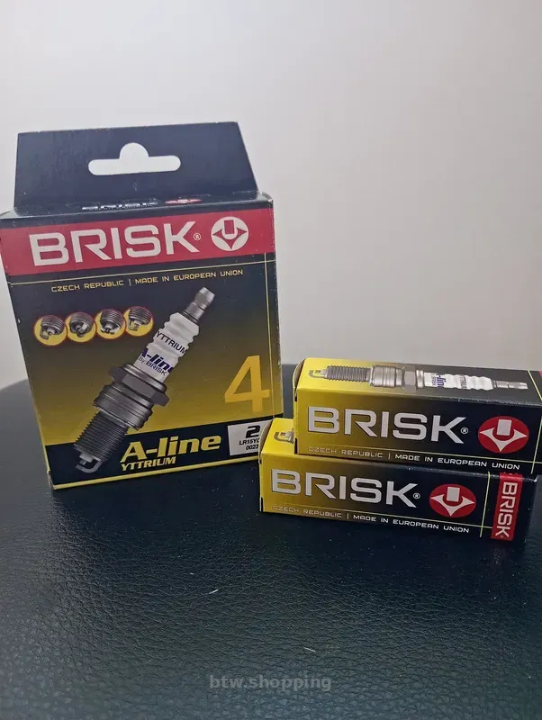 Свічки запалювання BRISK A-Line Yttrium – комплект 4 шт, нові - btw.shopping
