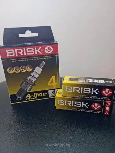 Свічки запалювання BRISK A-Line Yttrium – комплект 4 шт, нові
