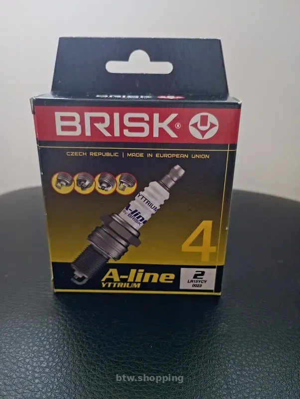 Свічки запалювання BRISK A-Line Yttrium – комплект 4 шт, нові - btw.shopping