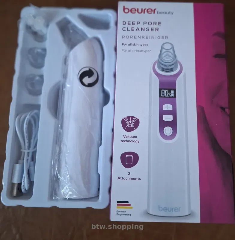 Вакуумний очищувач обличчя - btw.shopping