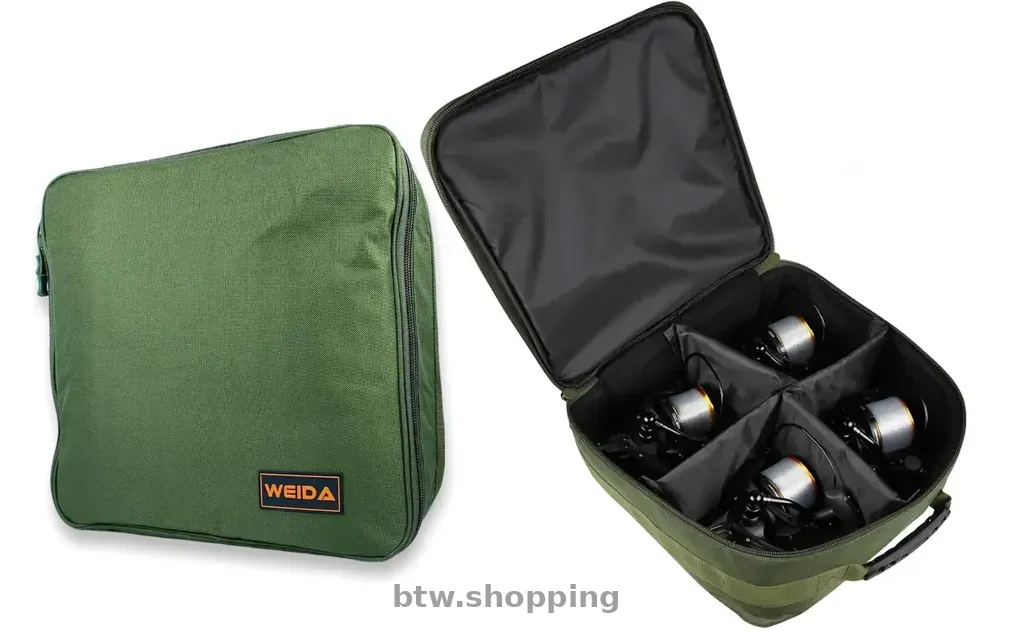 Большая сумка чехол для карповых катушек с размером шпули до 10000 - btw.shopping