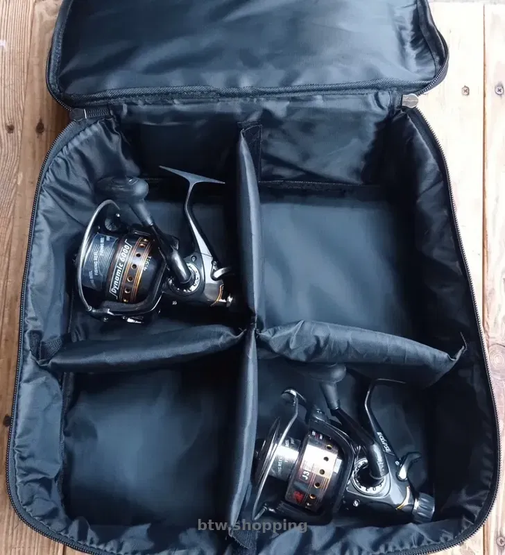 Большая сумка чехол для карповых катушек с размером шпули до 10000 - btw.shopping