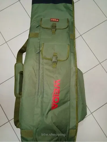 Чехол для карповых удилищ с отделом для катушек