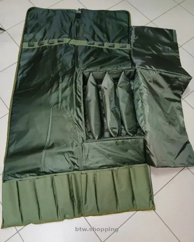 Чехол для карповых удилищ с отделом для катушек - btw.shopping