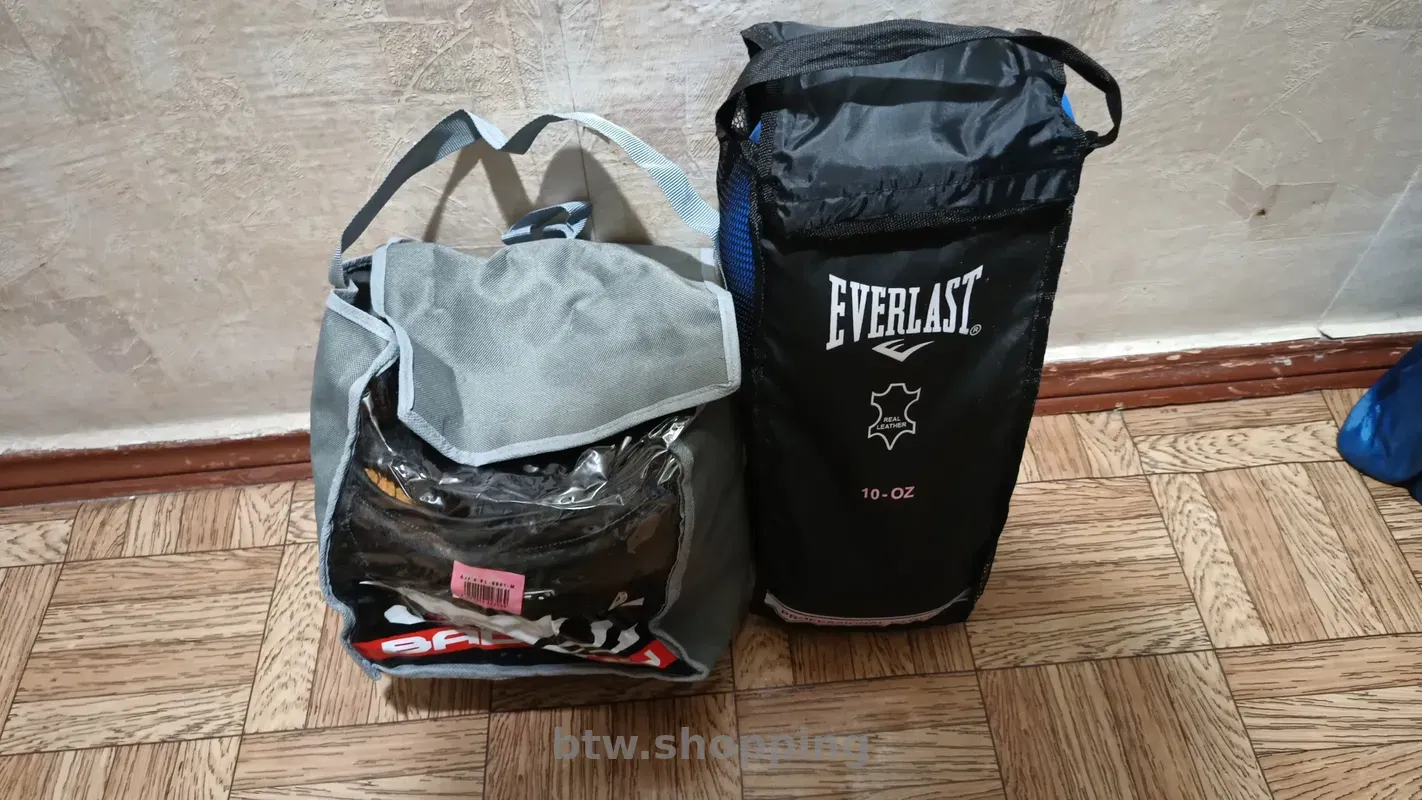 Боксерський набір Everlast + Bad Boy (рукавиці 10oz + шолом M) - btw.shopping