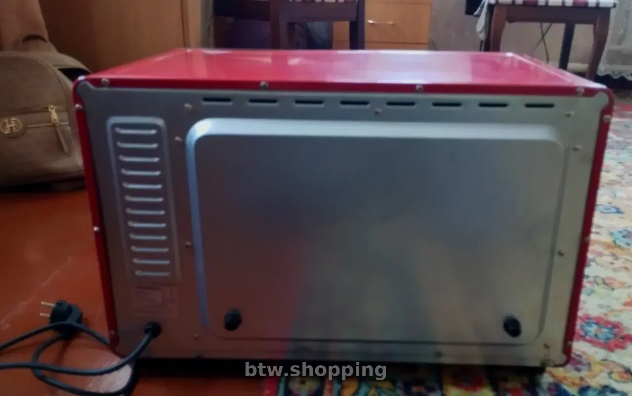 Духовка електрична Liberton LEO-480 Red - btw.shopping