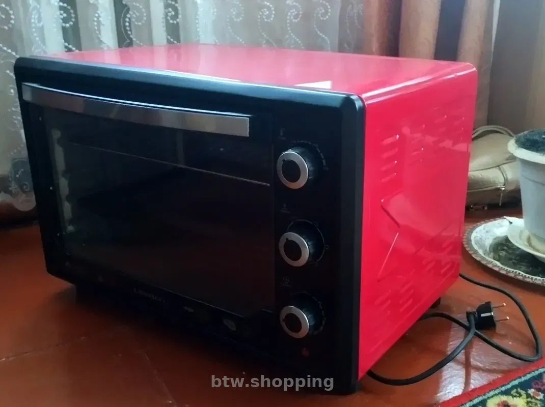 Духовка електрична Liberton LEO-480 Red - btw.shopping