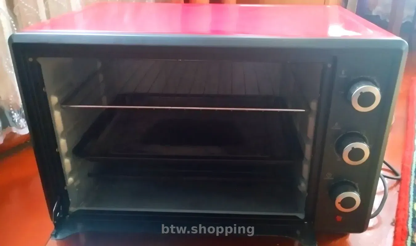 Духовка електрична Liberton LEO-480 Red - btw.shopping