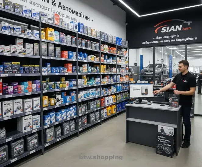 Автозапчастини за VIN кодо з встановленням СТО СІАН SIAN - btw.shopping