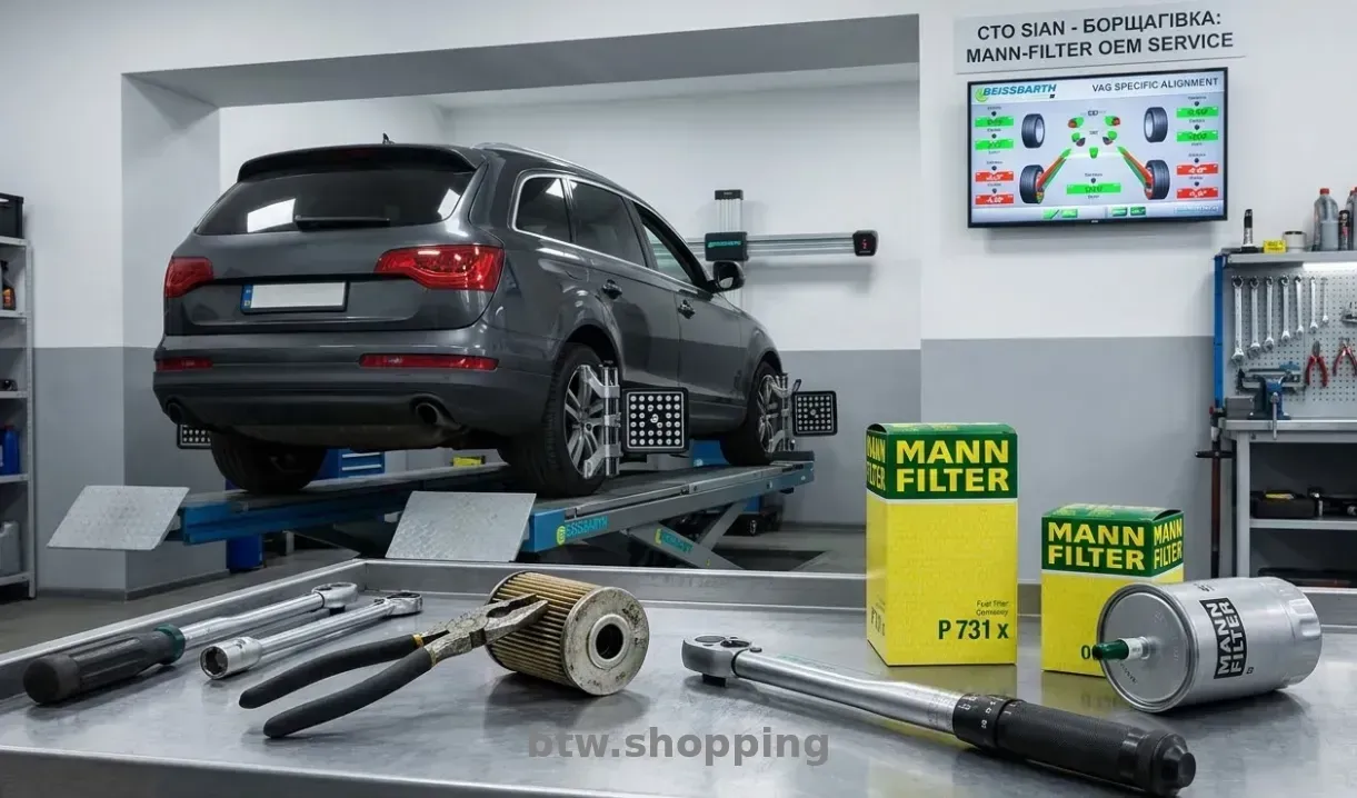 Автозапчастини за VIN кодо з встановленням СТО СІАН SIAN - btw.shopping