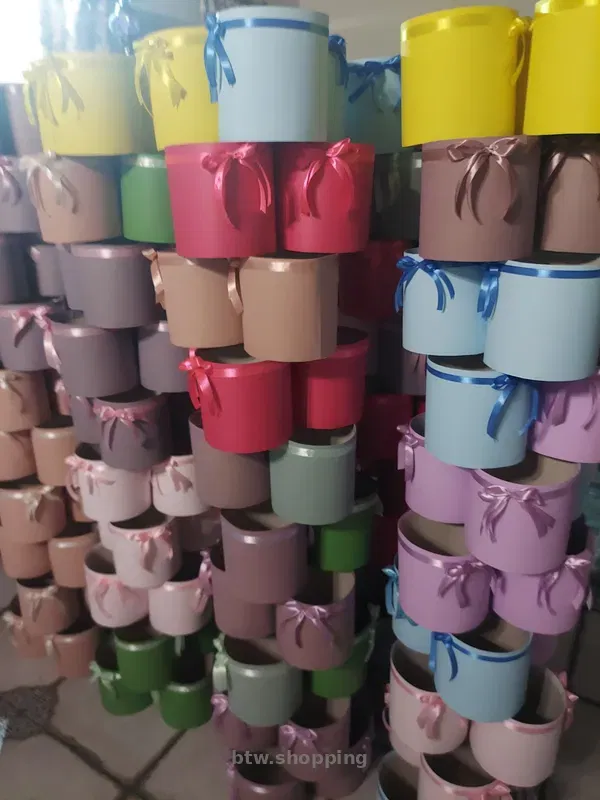 Круглые коробки - btw.shopping