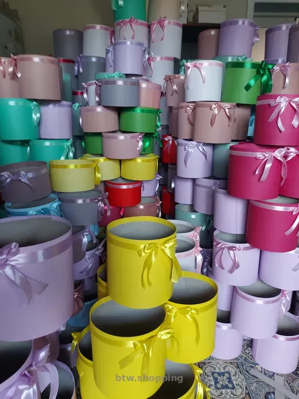 Круглые коробки - btw.shopping