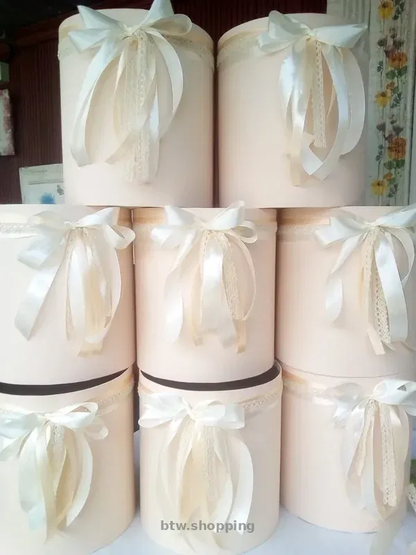 Круглые коробки - btw.shopping