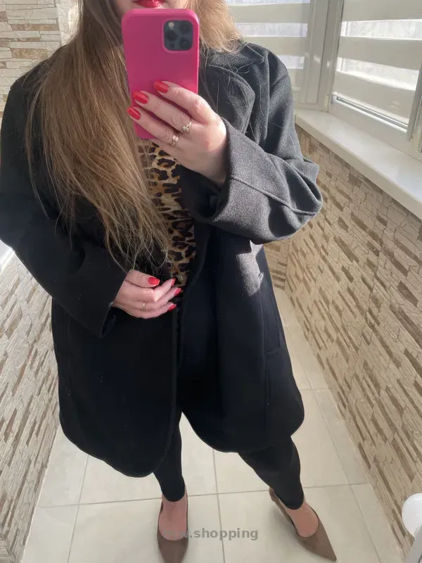 Жіноче пальто-піджак оверсайзного крою - btw.shopping