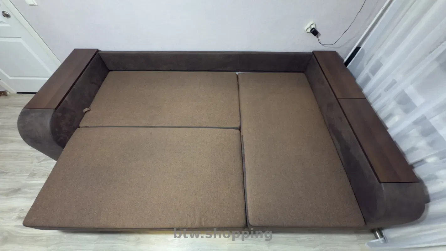 Кутовий диван з нішами / після хімчистки / хороший стан - btw.shopping