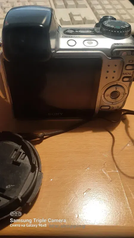 Фотоапарат SONY DSC-H5 Silver б/у в отличном состоянии - btw.shopping