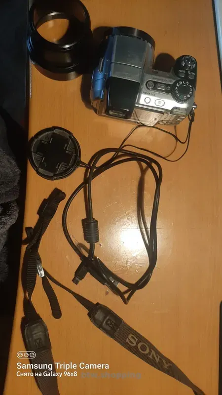 Фотоапарат SONY DSC-H5 Silver б/у в отличном состоянии - btw.shopping