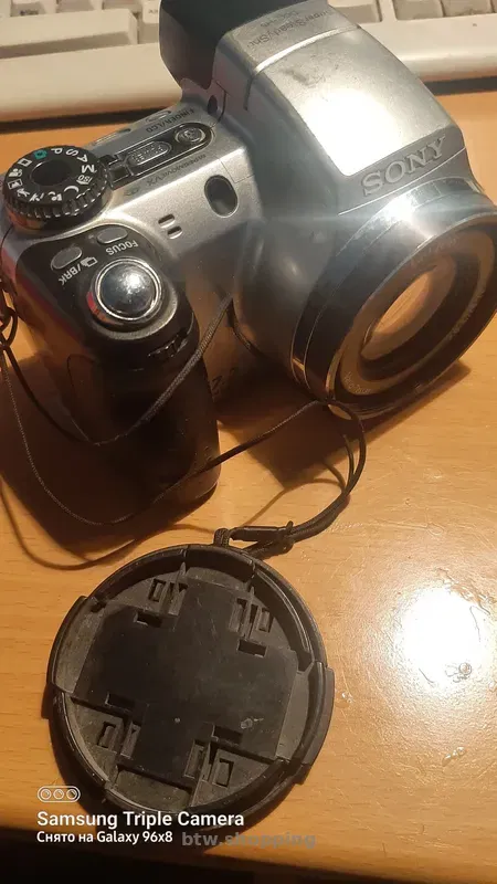 Фотоапарат SONY DSC-H5 Silver б/у в отличном состоянии - btw.shopping