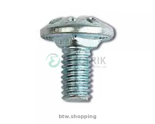 Винт М6х10 с крестообразным шлицем CM010610 DKC с гайкой с риской, ДКС - btw.shopping
