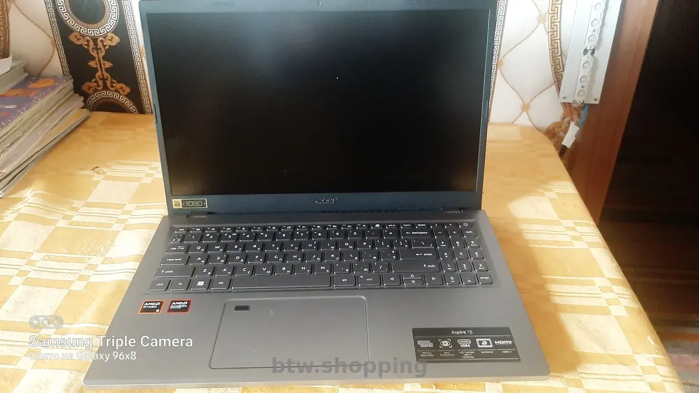 Ноутбук Acer Aspire 15 A15-61M-R9U9  Steel Gray  новый - btw.shopping