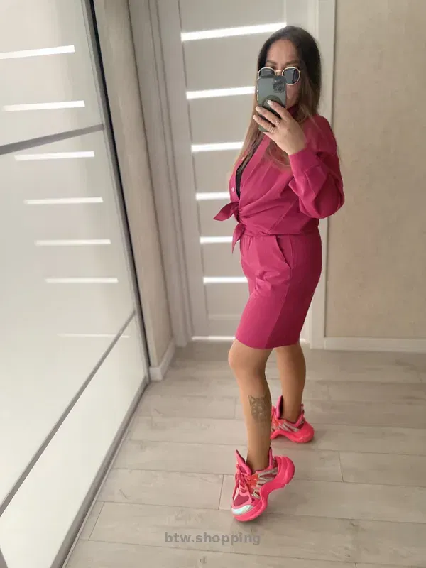 Жіночий лляний костюм - btw.shopping