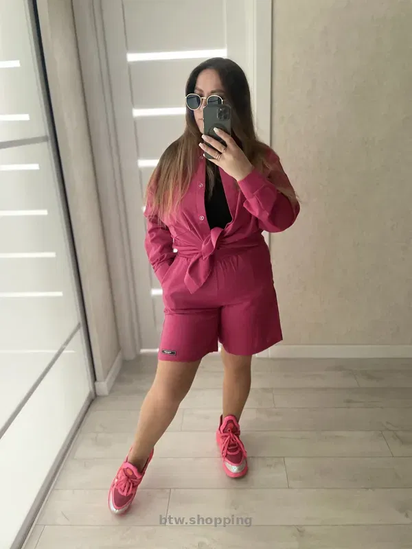 Жіночий лляний костюм - btw.shopping