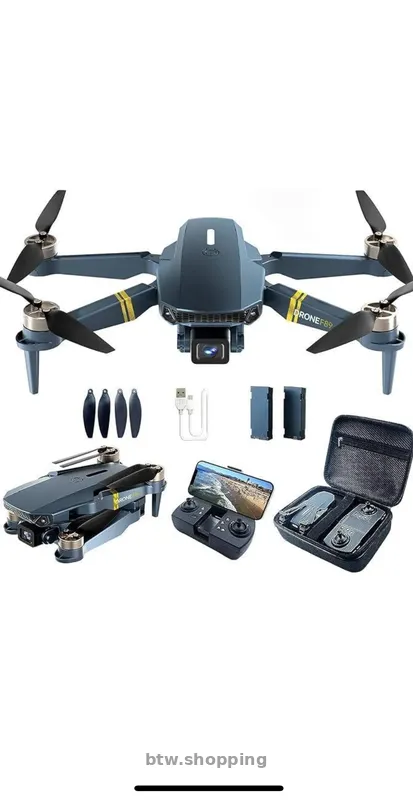 Квадрокоптер із камерою Chubory F89 Micro Foldable Drone Set Дрон - btw.shopping