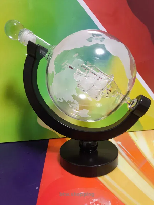 Декантер для виски глобус - btw.shopping