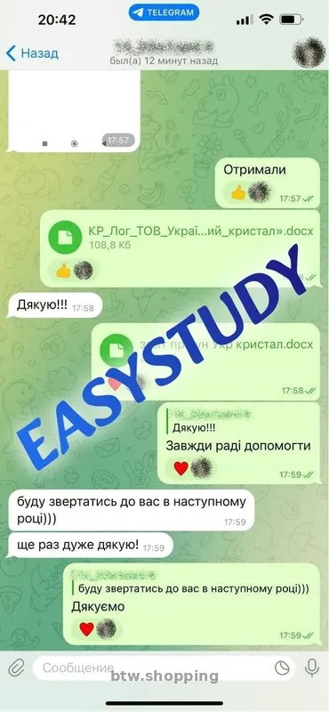 Замовити випускну кваліфікаційну роботу (ВКР) в Україні - btw.shopping