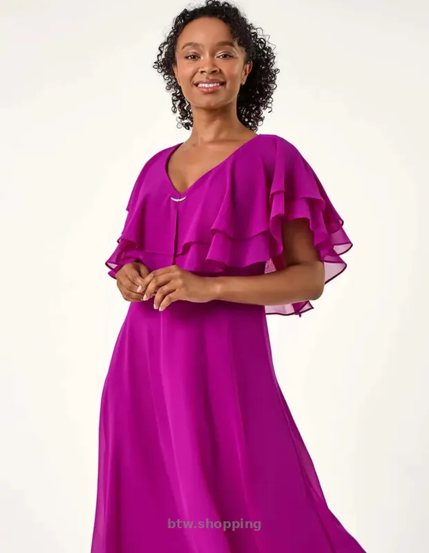 Сукня шикарна святкова міді Roman - btw.shopping