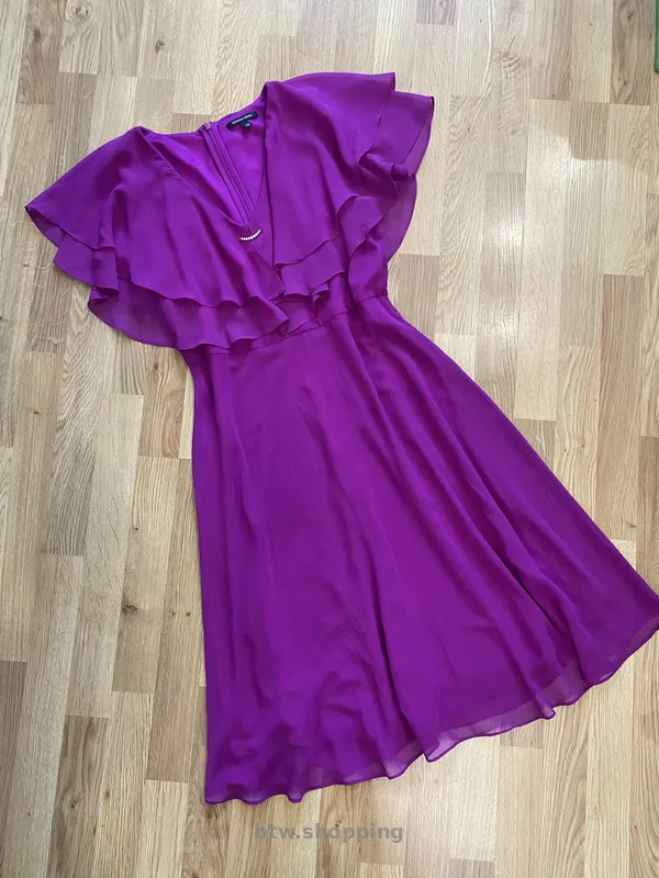 Сукня шикарна святкова міді Roman - btw.shopping