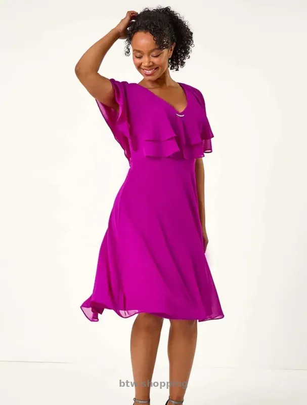 Сукня шикарна святкова міді Roman - btw.shopping